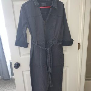 Universal Thread Faux Denim Jumpsuit